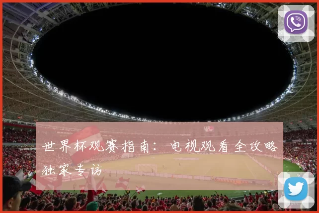 世界杯观赛指南：电视观看全攻略独家专访
