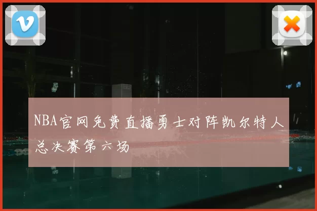 NBA官网免费直播勇士对阵凯尔特人总决赛第六场